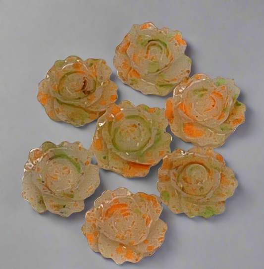 Tie dye roses